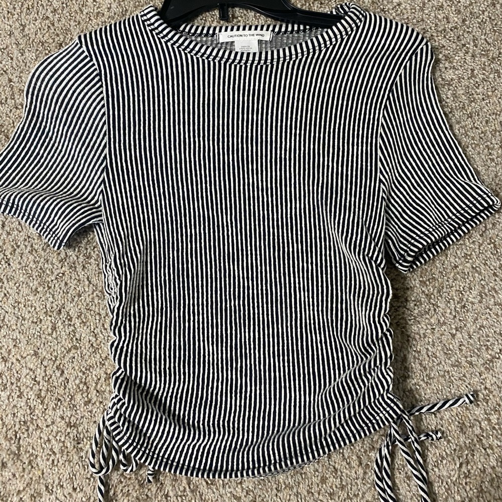 Striped top, Belk, size Medium